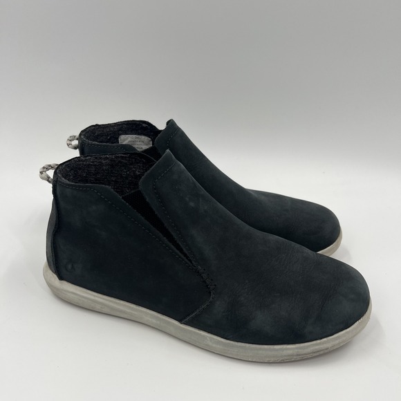 OluKai Shoes - OLUKAI Hawai'iloa Manu Hope Booties Womens EU 37.5 US 7.5 Ankle Boots Nubuck EUC